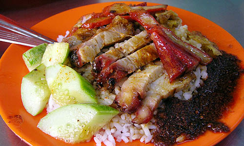 チャーシューファン　叉焼飯　BBQ Pork Rice
