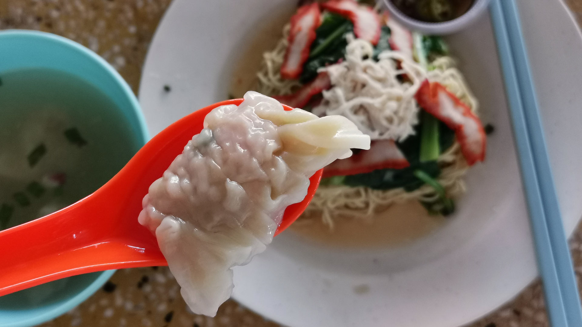 水餃子麺 【水饺面】 Sui Kow mee / Chinese Dumpling Soup