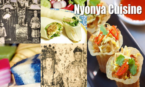 中華的な料理にマレー系の南洋スパイスを効かせたニョニャ料理を紹介しています。