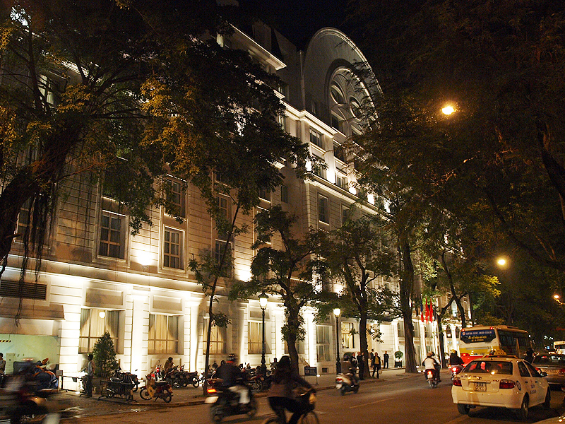 建物自体が歴史的な建造物　ソフィテル・メトロポール・ホテル